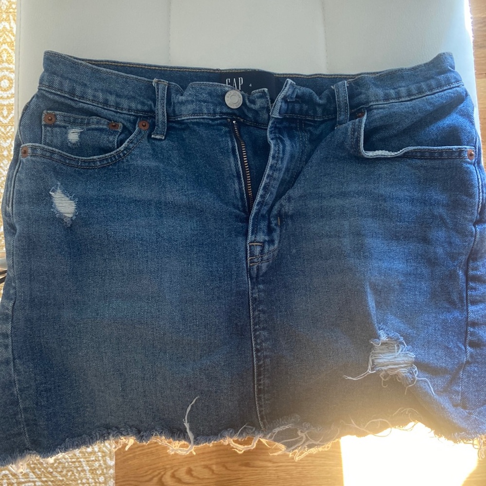 Gap denim skirt